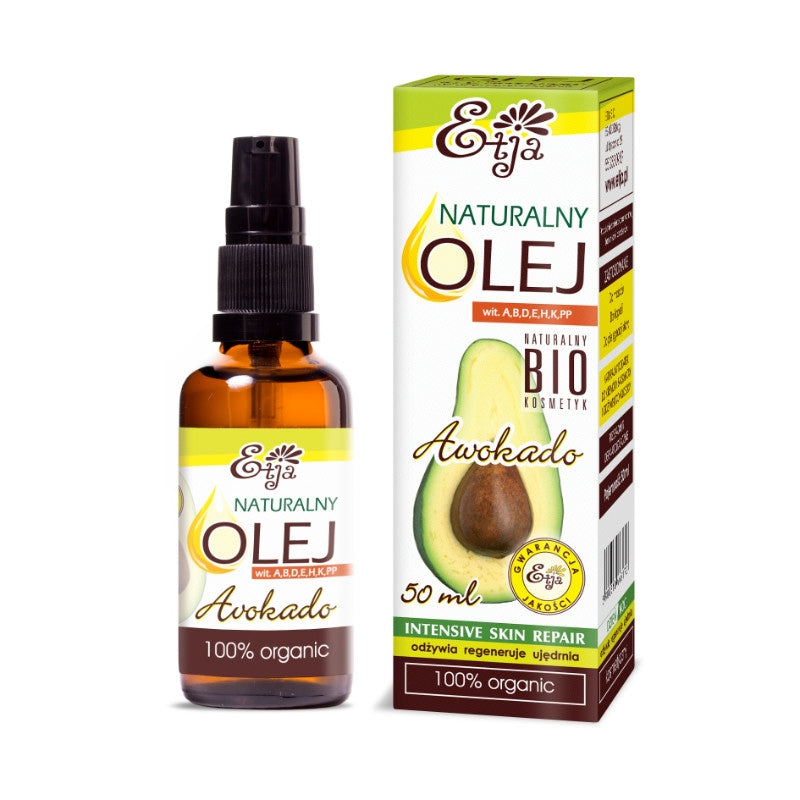 Olej z awokado BIO 50 ml - Etja