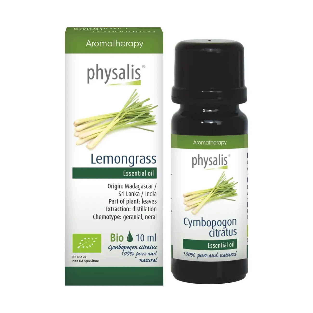 Olejek eteryczny trawa cytrynowa BIO 10 ml - Physalis
