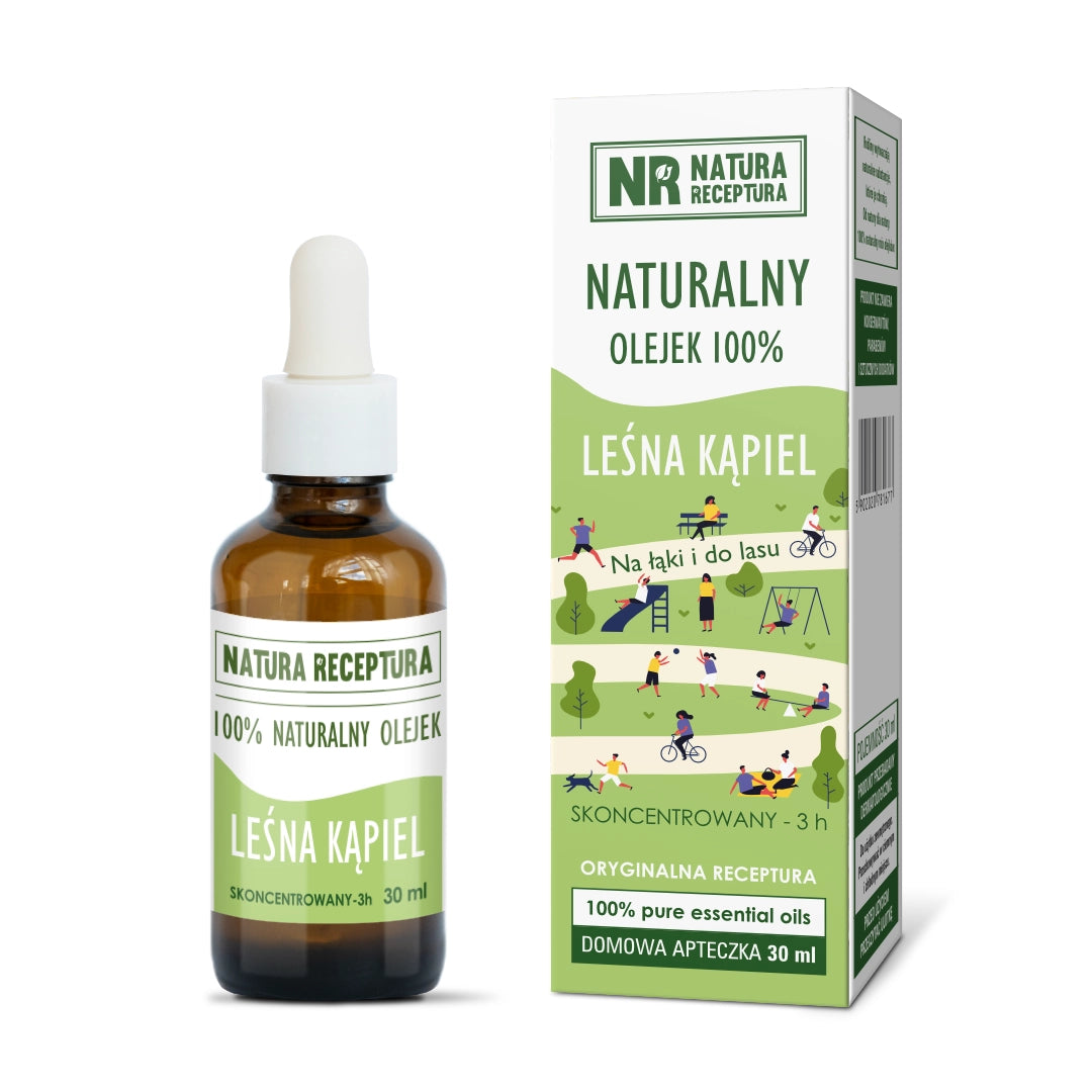 Olejek Leśna Kąpiel na łąki i do lasu duży 30 ml - Natura Receptura