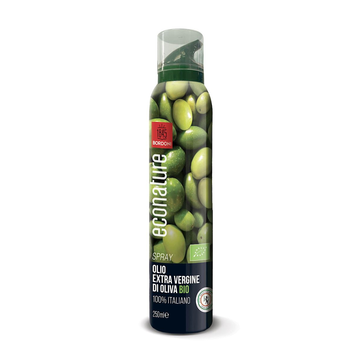 Oliwa z oliwek extra virgin w sprayu BIO 250 ml - Bordoni (Econature)