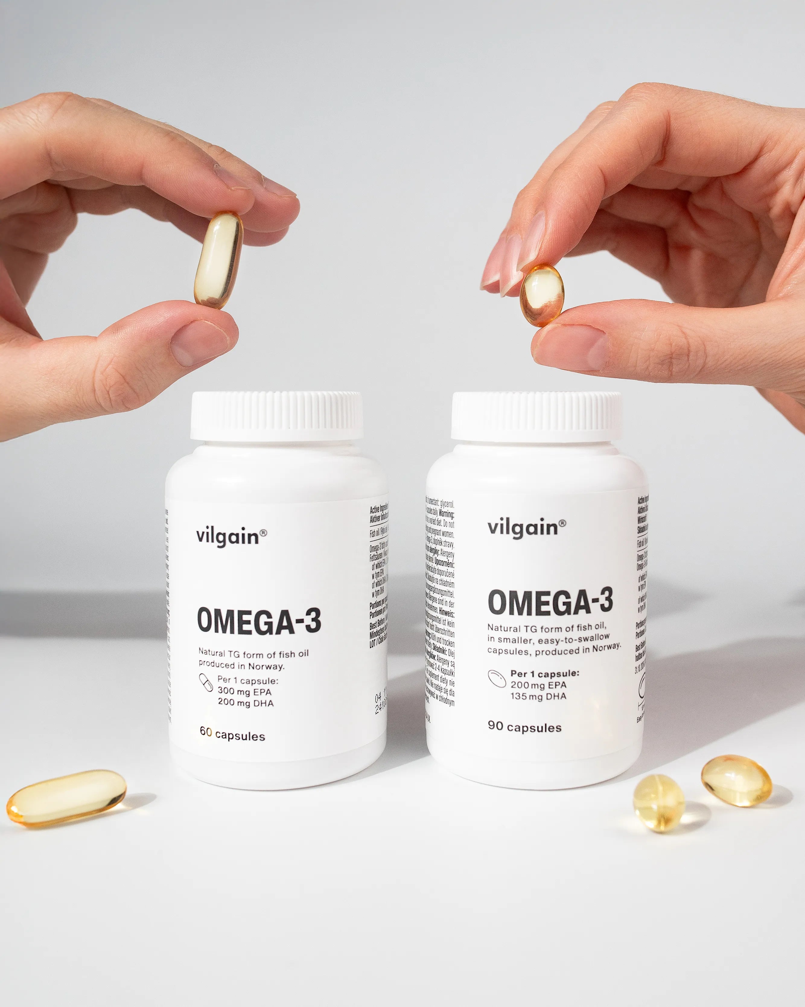 Omega-3 60 kapsułek - Vilgain