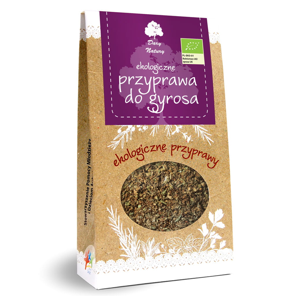 Przyprawa do gyrosa BIO 50 g - Dary Natury