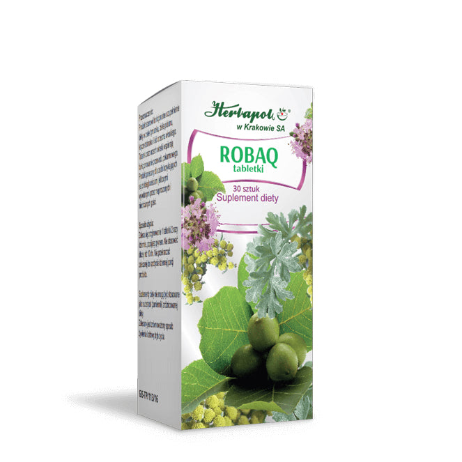 Robaq 30 tabletek - Herbapol Kraków