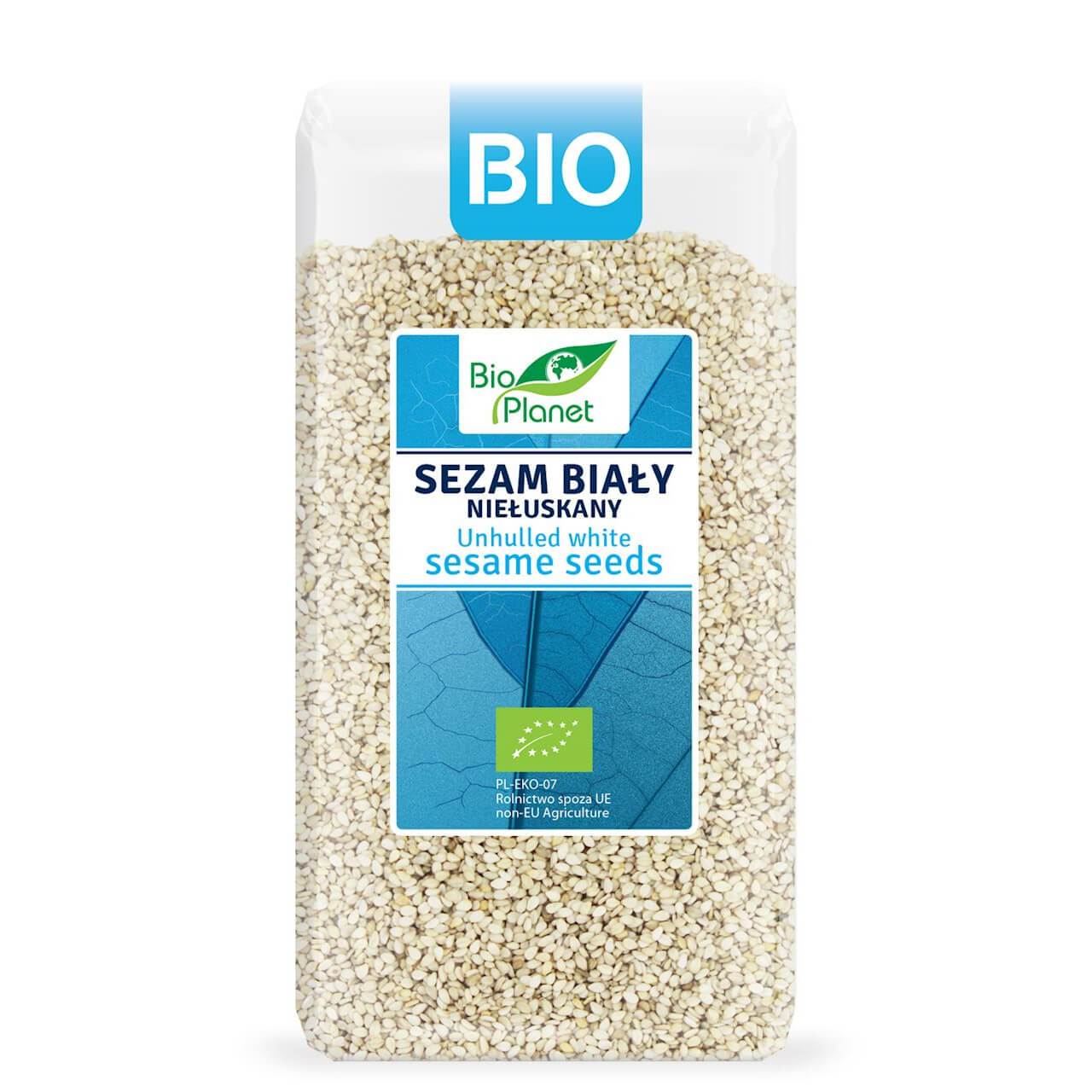 Sezam biały niełuskany BIO 400 g - Bio Planet