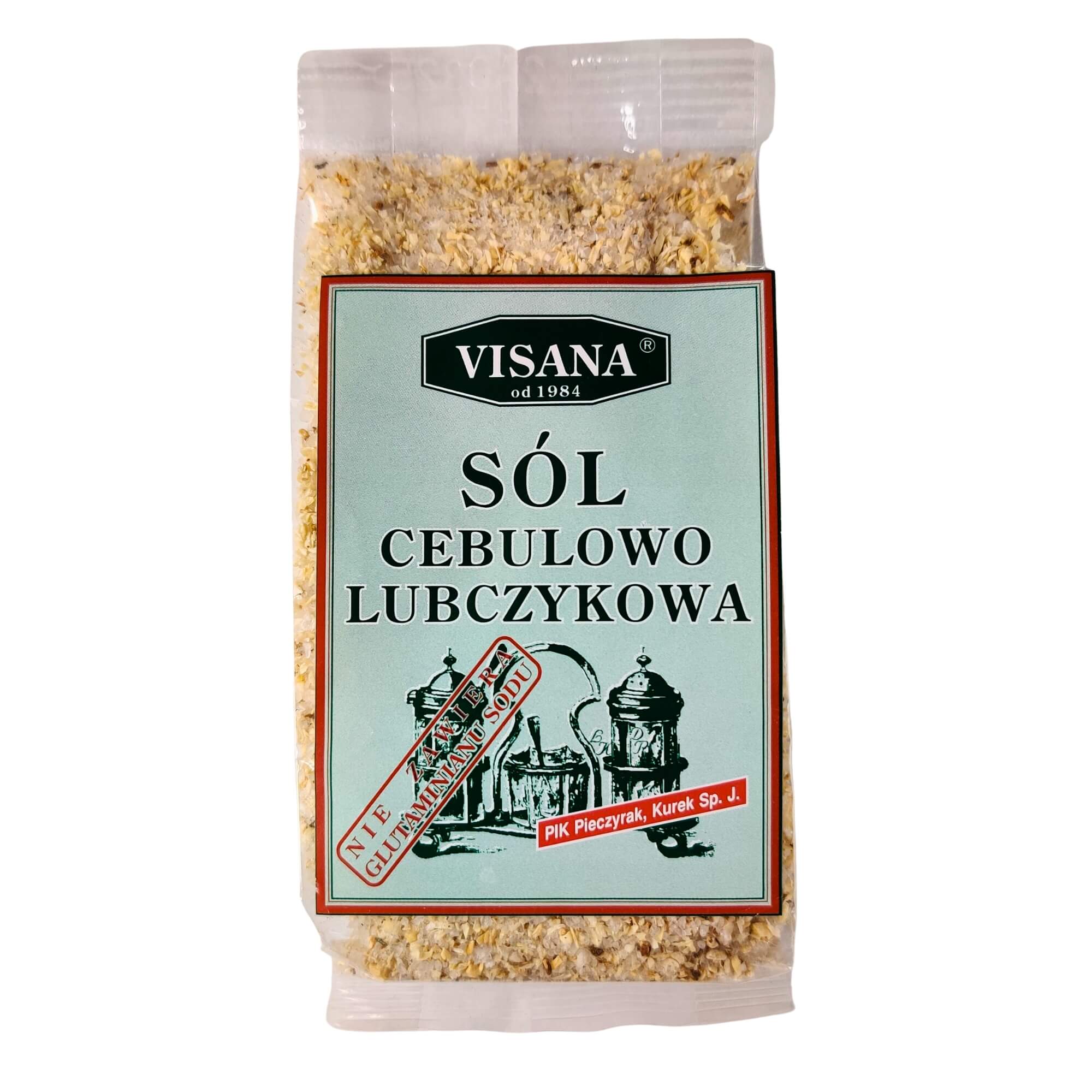 Sól cebulowo-lubczykowa 175 g - Visana