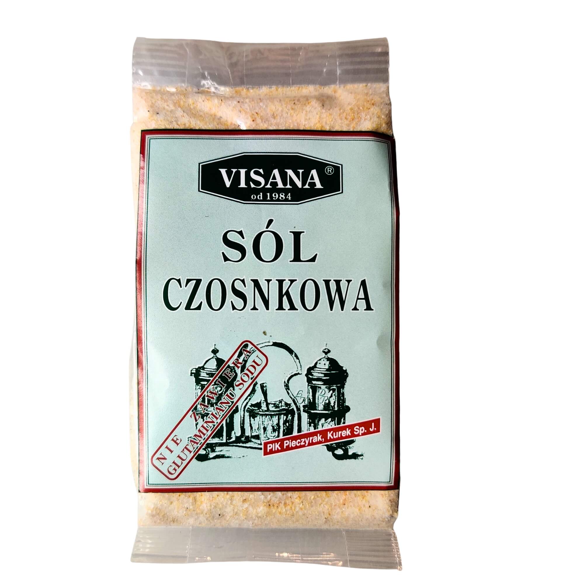 Sól czosnkowa 175 g - Visana