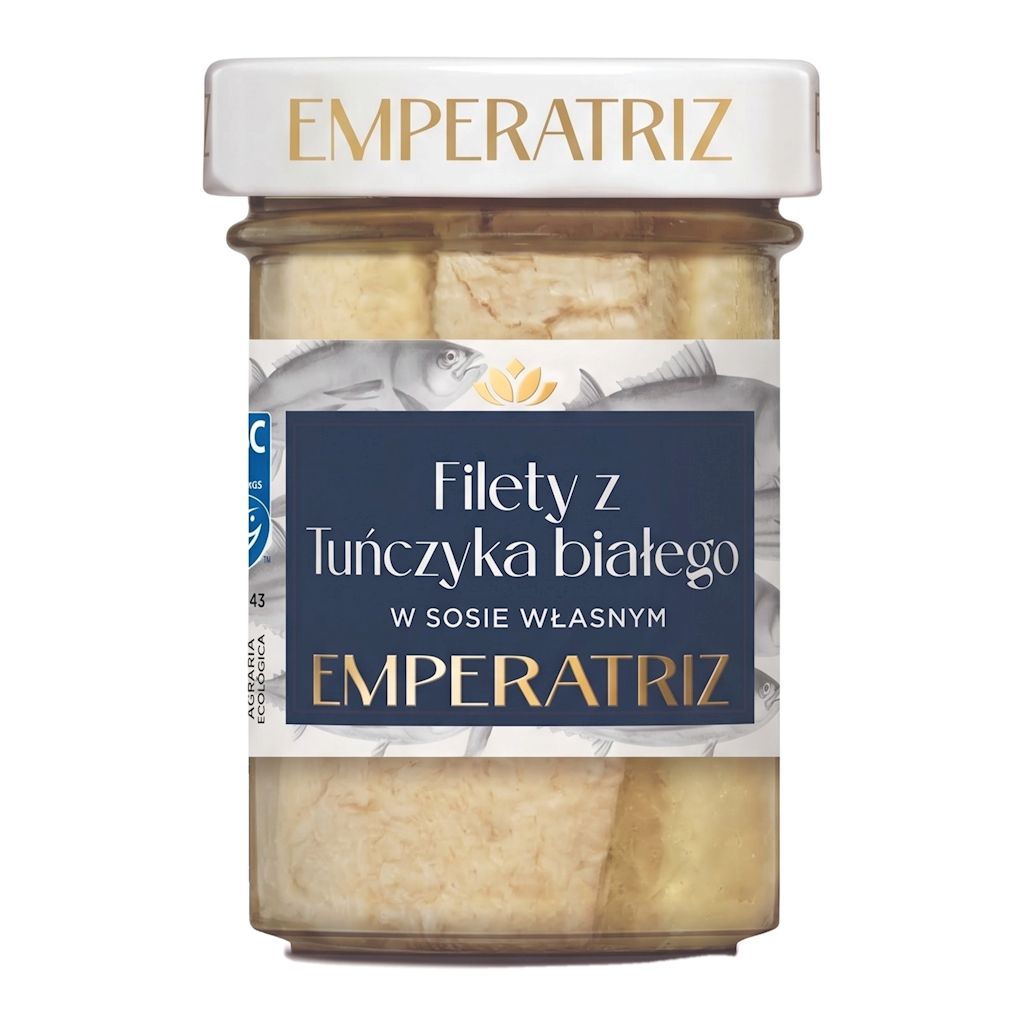 Tuńczyk biały w zalewie 185 g - Emperatriz