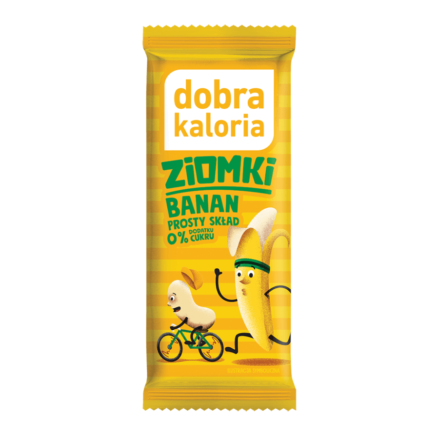 Baton z nerkowców Ziomki banan 32 g - Dobra Kaloria