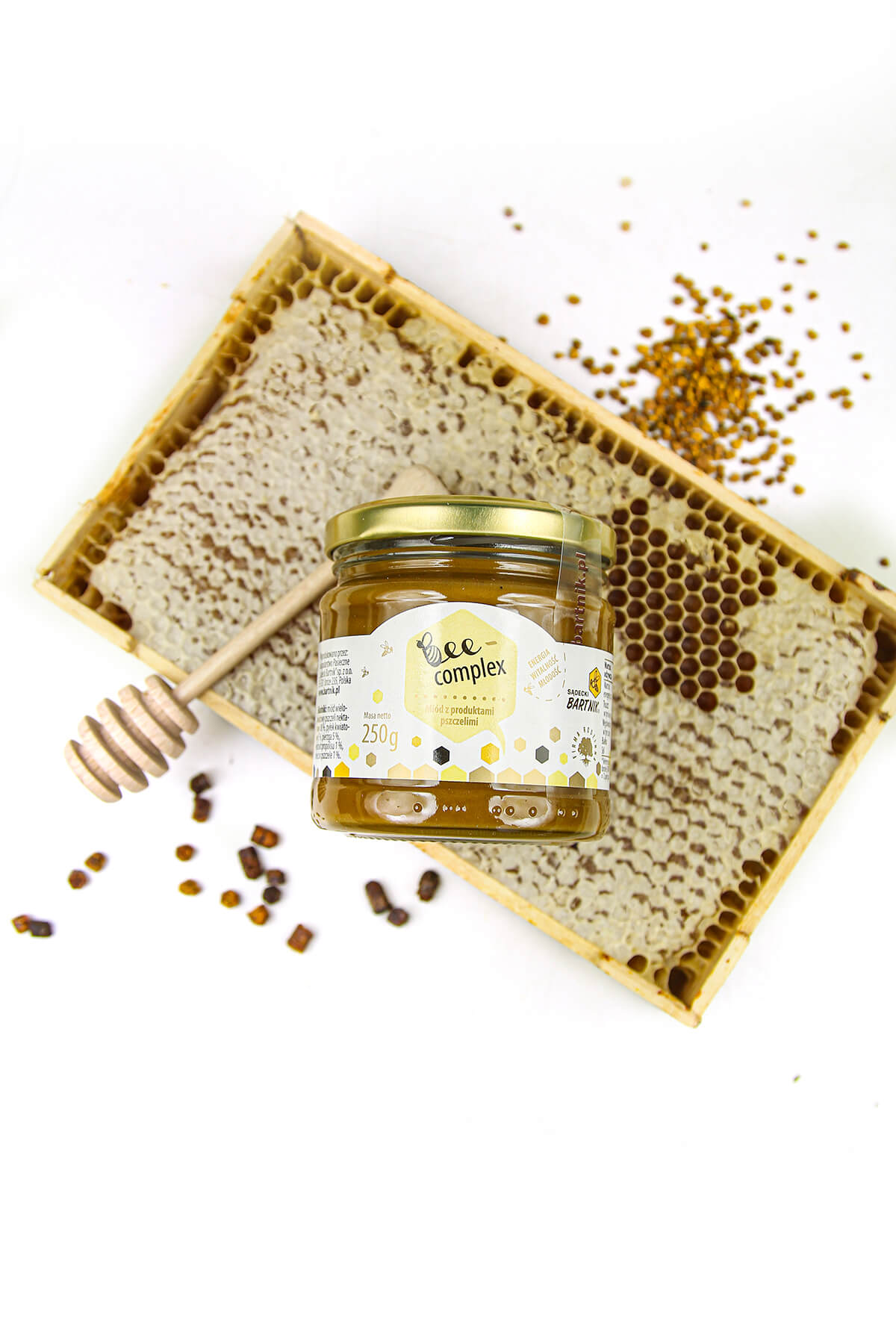 Bee complex (miód z produktami pszczelimi) 250 g - Sądecki Bartnik