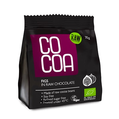 Figi w surowej czekoladzie BIO 70 g - Cocoa