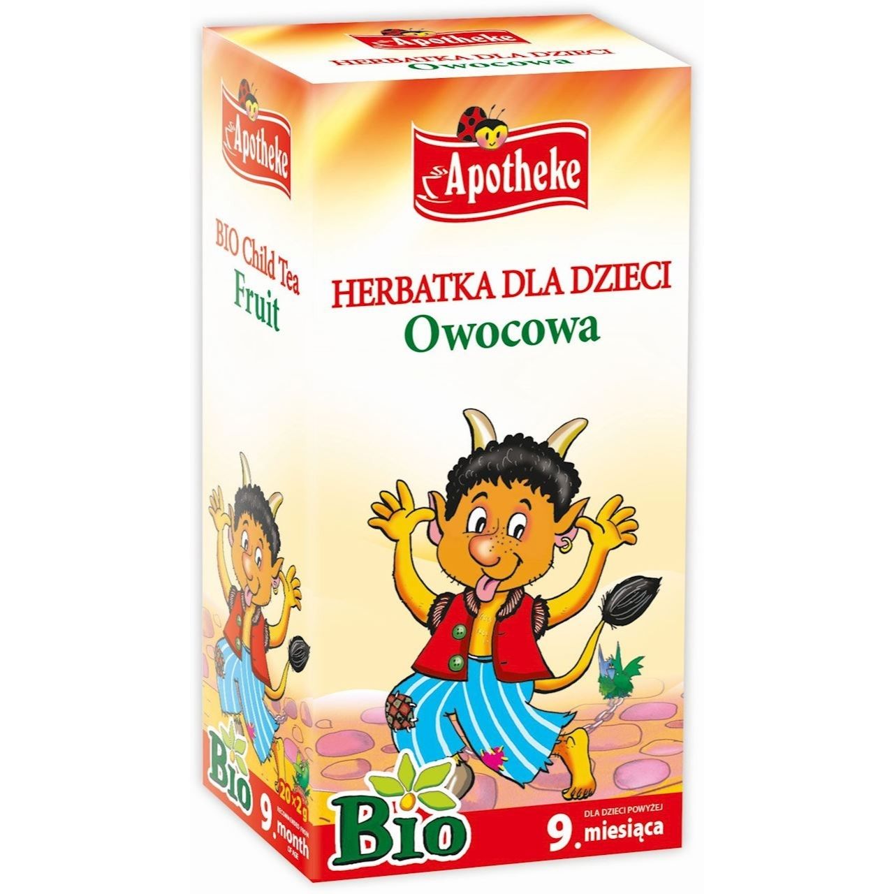 Herbata dla dzieci - owocowa BIO (20 x 2 g) 40 g - Apotheke