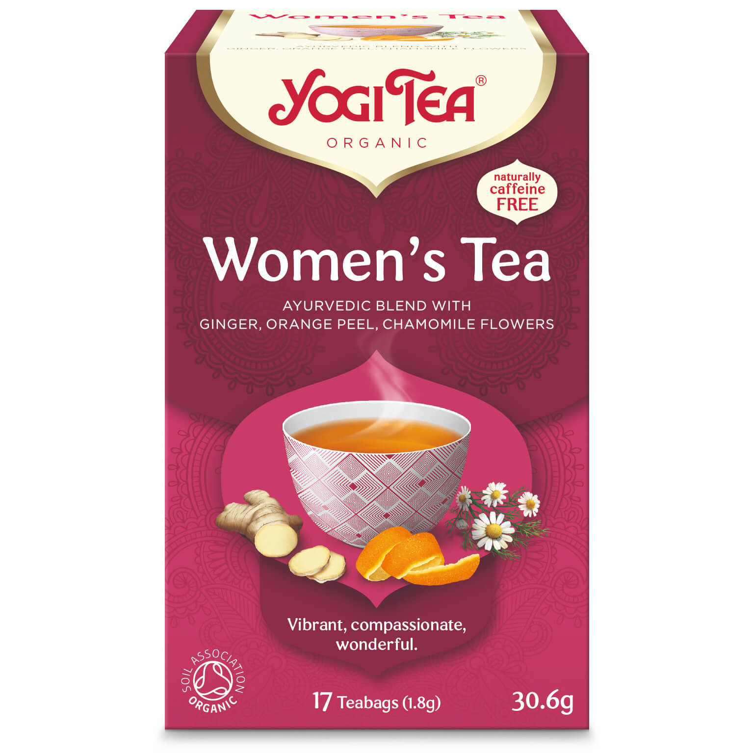 Herbata dla kobiet (Women's Tea) BIO (17 × 1,8 g) 30,6 g - Yogi Tea