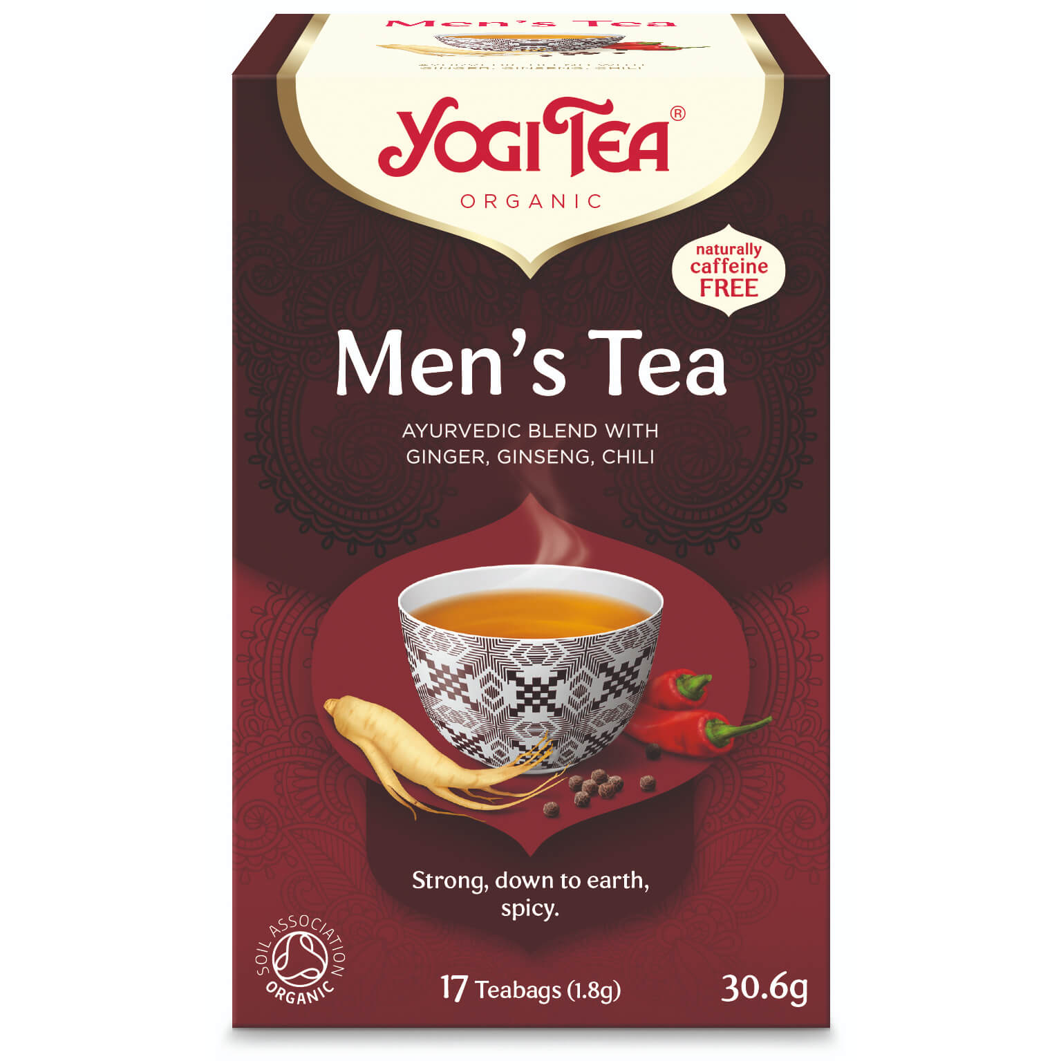 Herbata Dla Mężczyzn (Men's Tea) BIO (17 × 1,8 g) 30,6 g - Yogi Tea