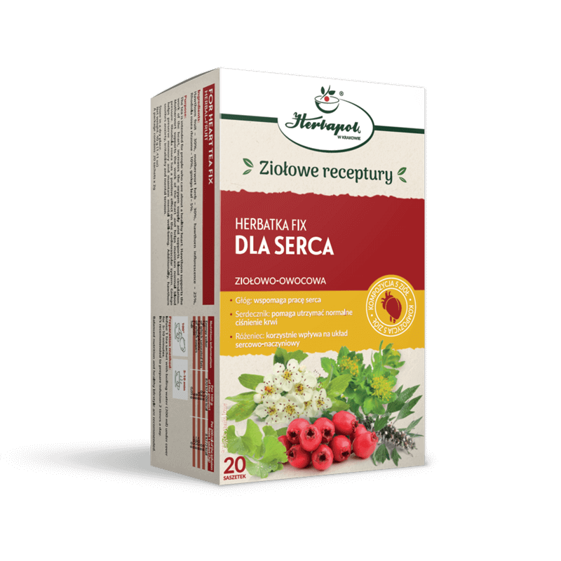 Herbata Dla Serca fix (20 × 2 g) 40 g - Herbapol Kraków