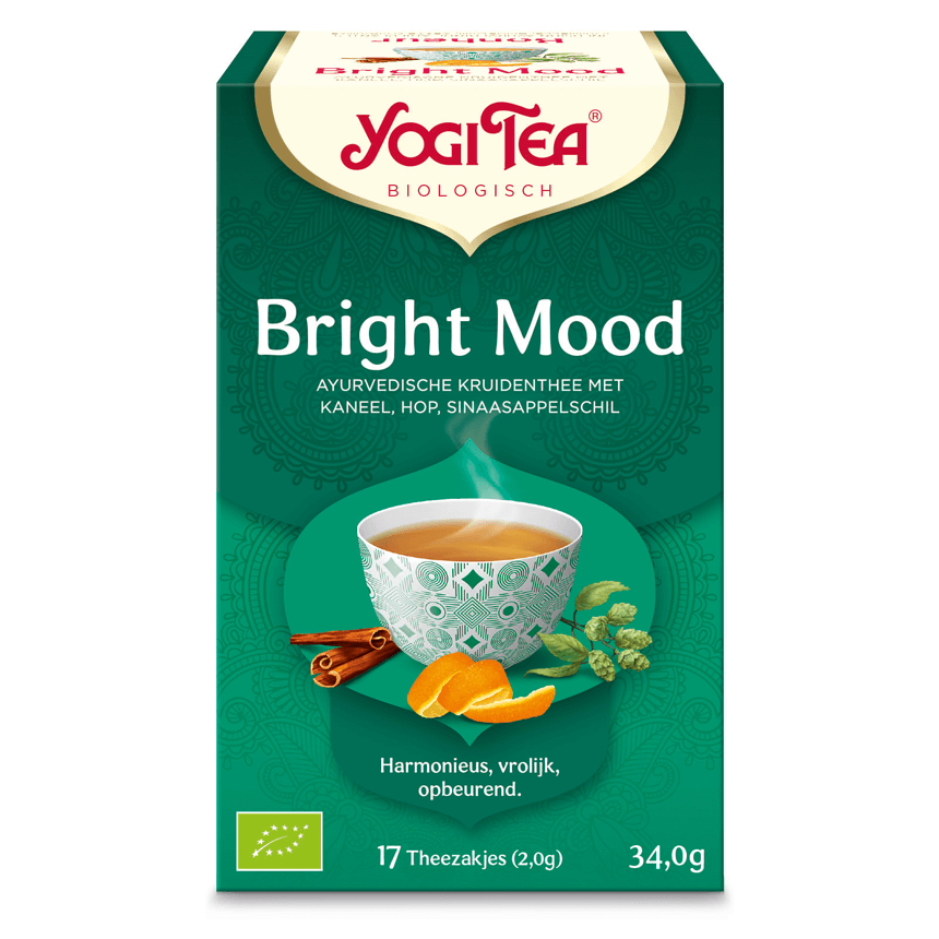 Herbata Dobry Nastrój (Bright Mood) BIO (17 × 2 g) 34 g - Yogi Tea