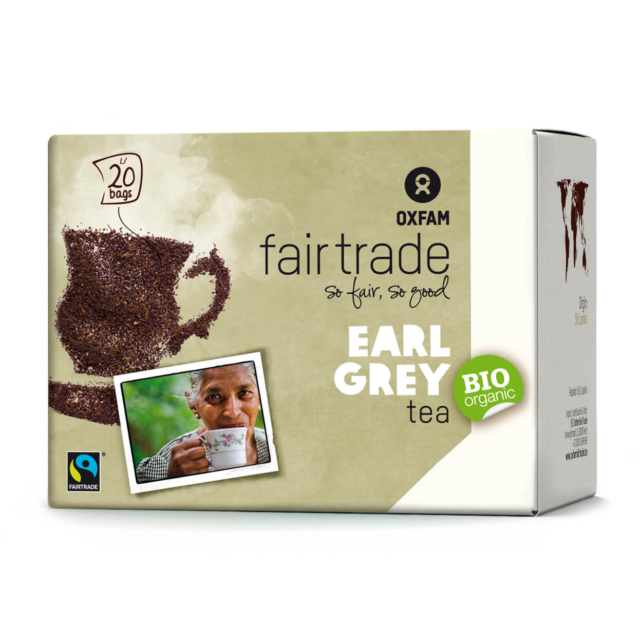 Herbata Earl Grey Fair Trade BIO (20 × 1,8 g) 36 g - Oxfam
