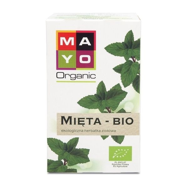 Herbata Mięta BIO (20 x 1,5 g) 30 g - Mayo