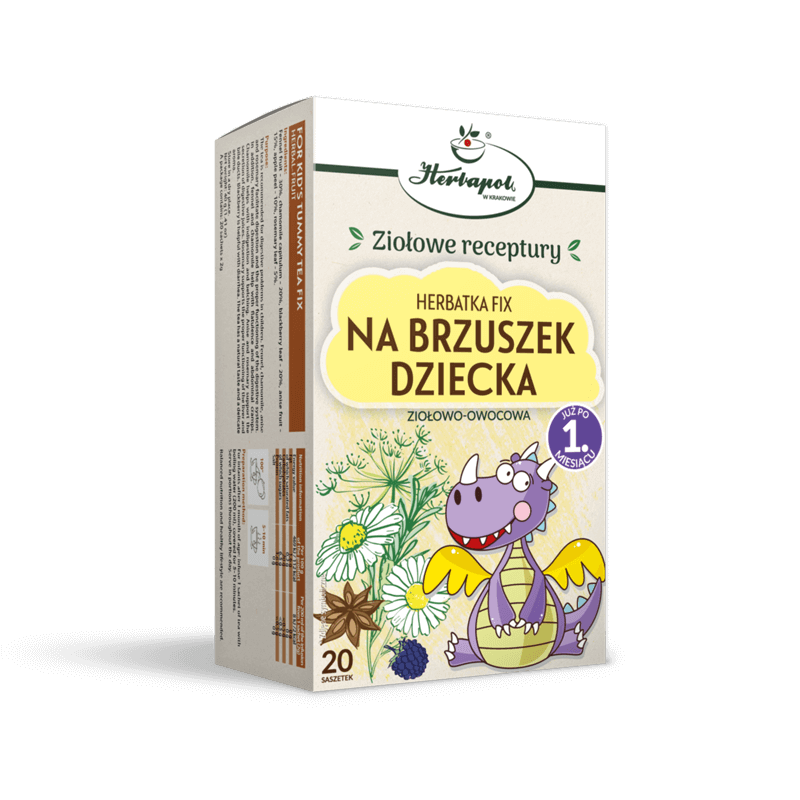 Herbata Na Brzuszek Dziecka fix (20 × 2 g) 40 g - Herbapol Kraków