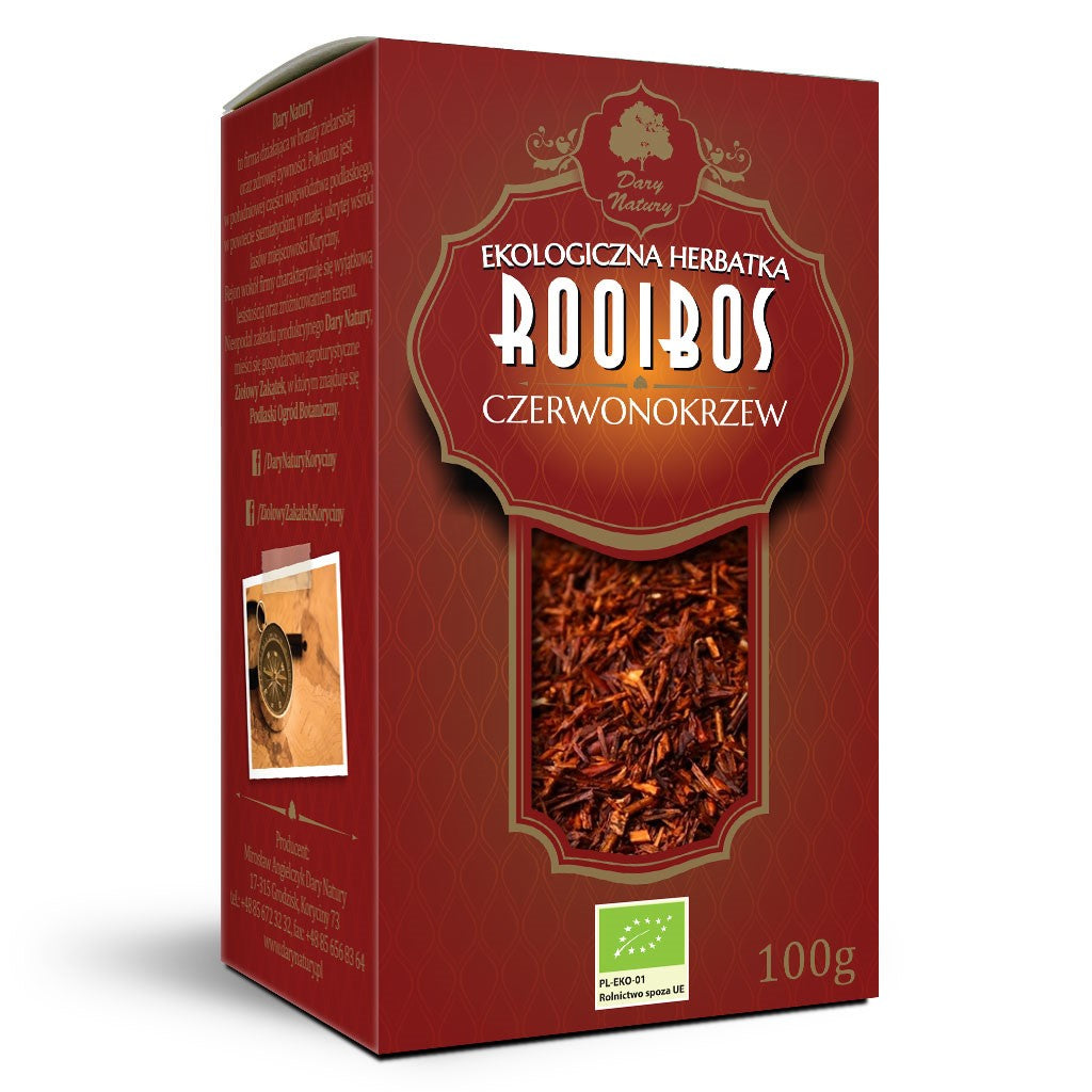 Herbata Rooibos BIO 100 g - Dary Natury