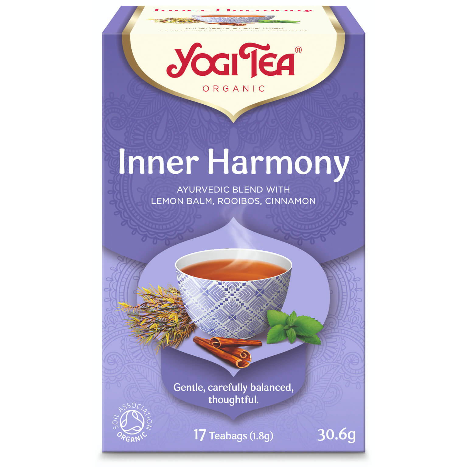 Herbata Wewnętrzna Harmonia (Inner Harmony) BIO (17 × 1,8 g) 30,6 g - Yogi Tea
