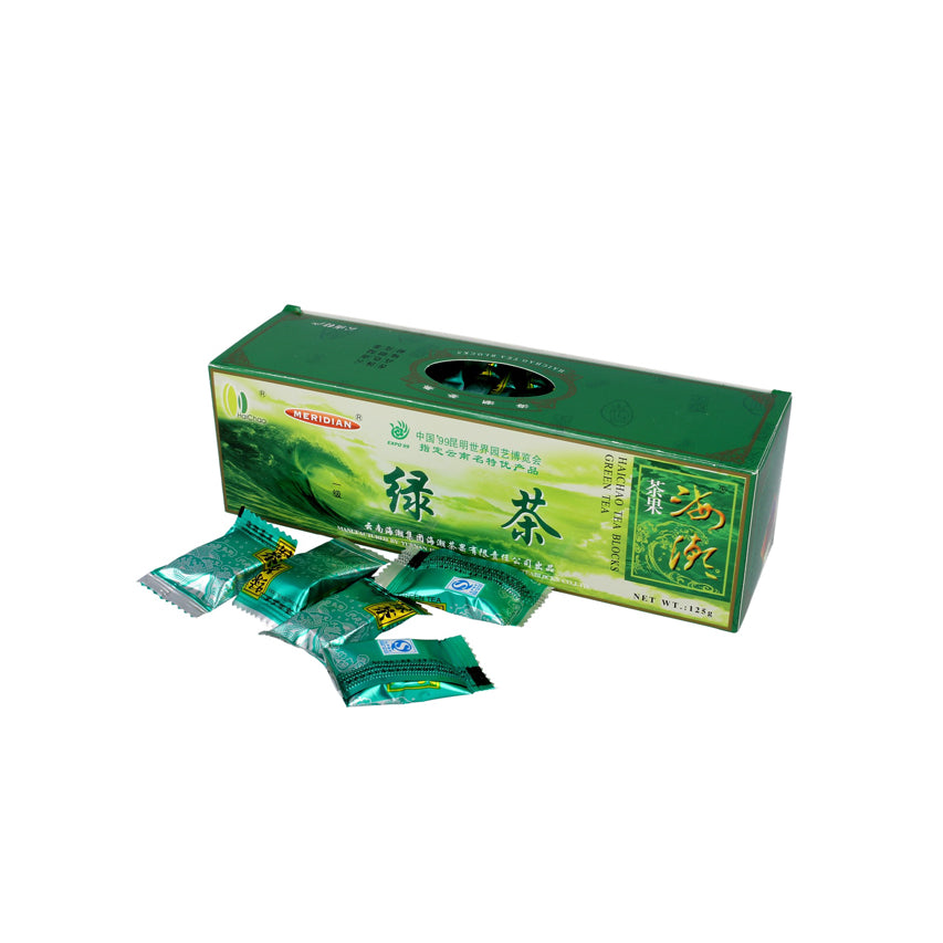 herbata zielona w kostkach meridian