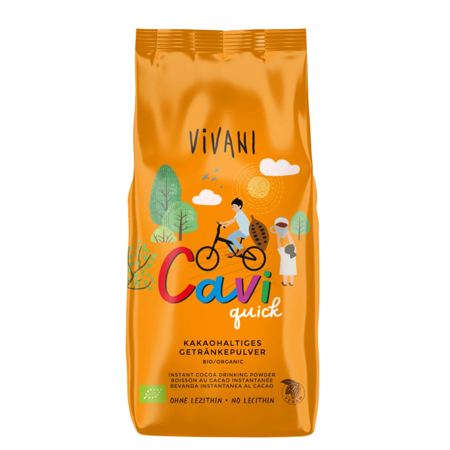 Kakao rozpuszczalne w proszku instant BIO 400 g - Vivani