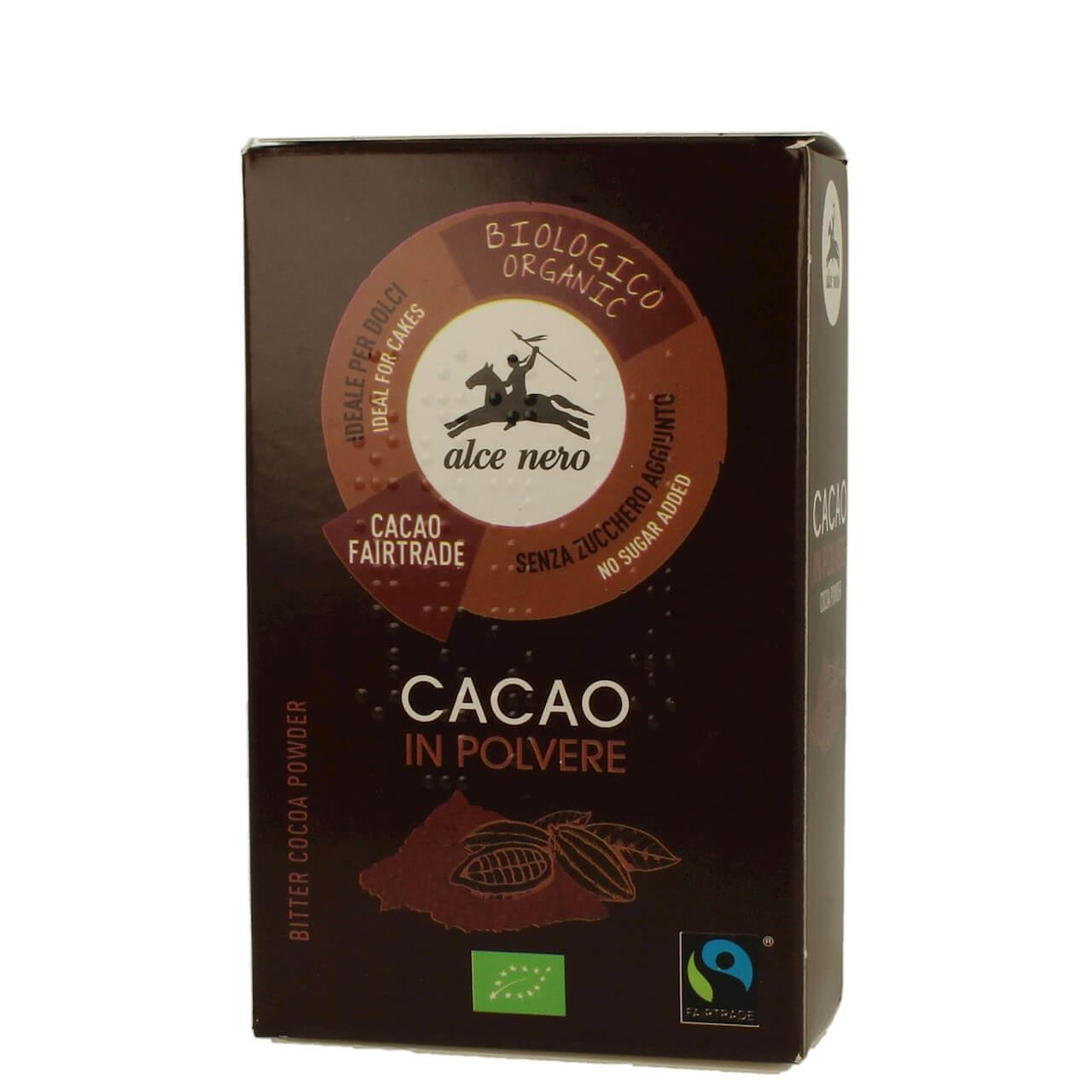 Kakao w proszku Fair Trade BIO 75 g - Alce Nero