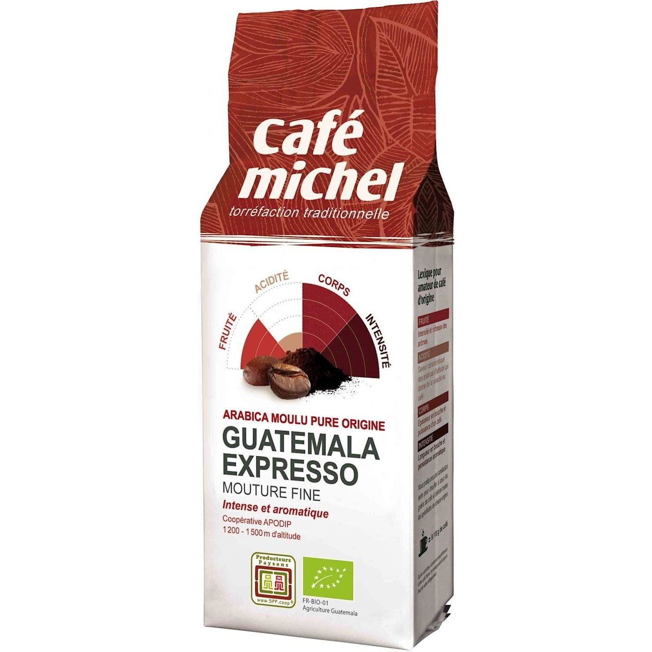 Kawa mielona Arabica Espresso Gwatemala Fair Trade BIO 250 g - Cafe Michel