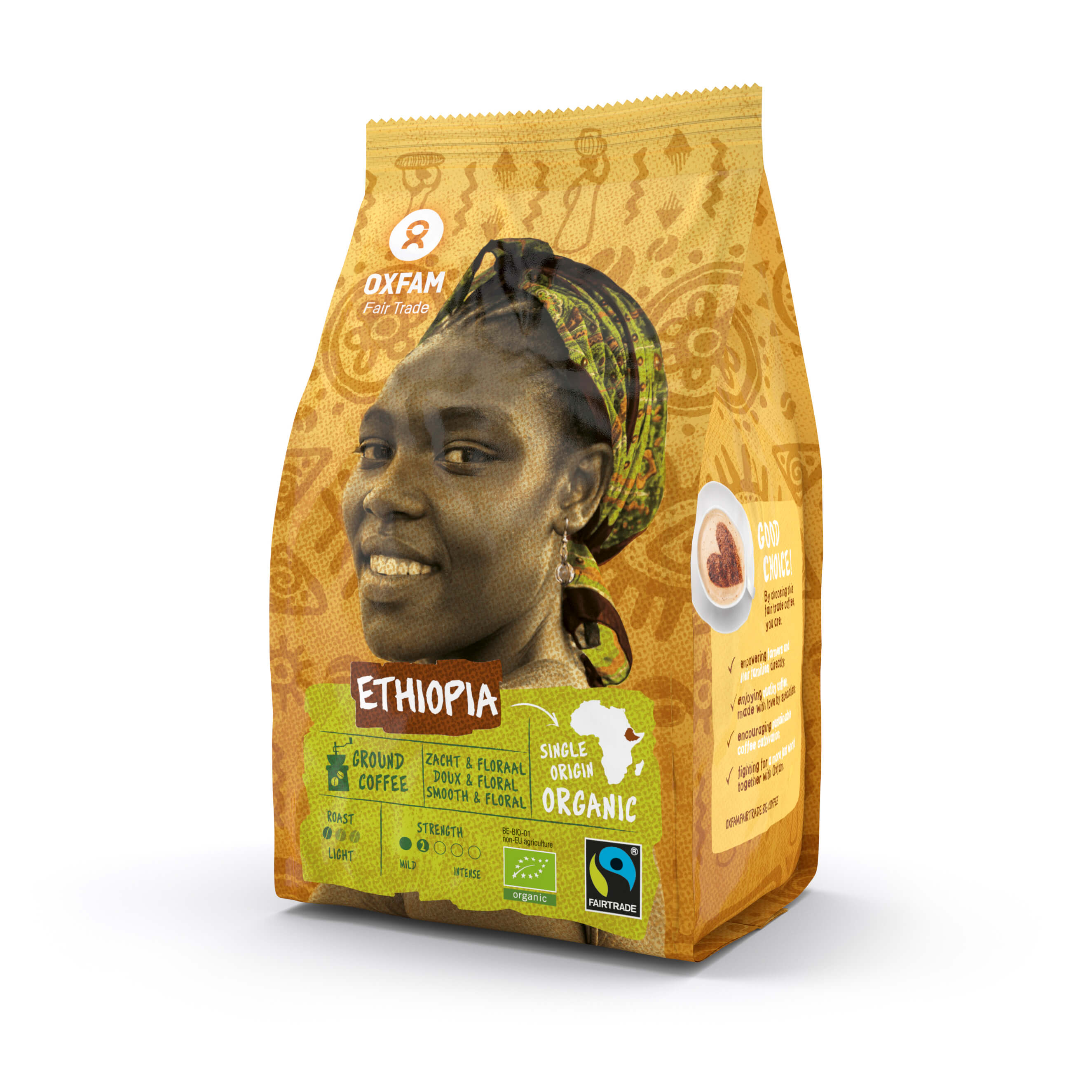 Kawa mielona Arabica Etiopia Fair Trade BIO 250 g - Oxfam