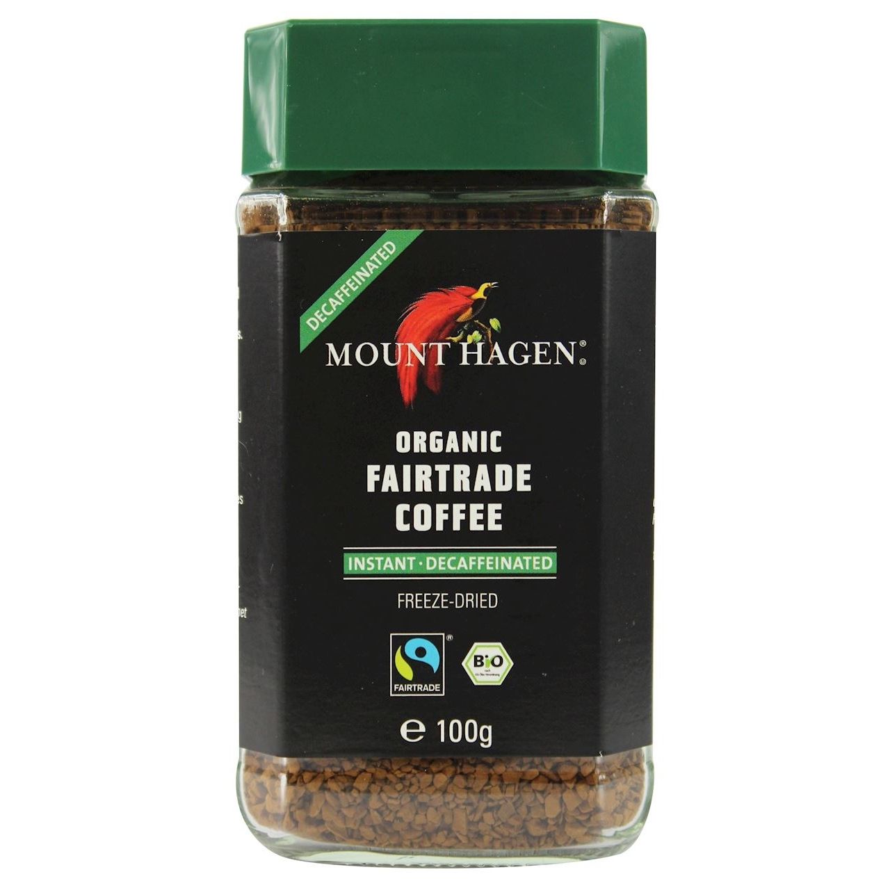 Kawa rozpuszczalna Arabica bezkofeinowa Fair Trade BIO 100 g - Mount Hagen