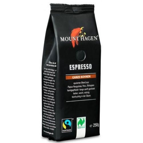 Kawa ziarnista Arabica Espresso Fair Trade BIO 250 g - Mount Hagen