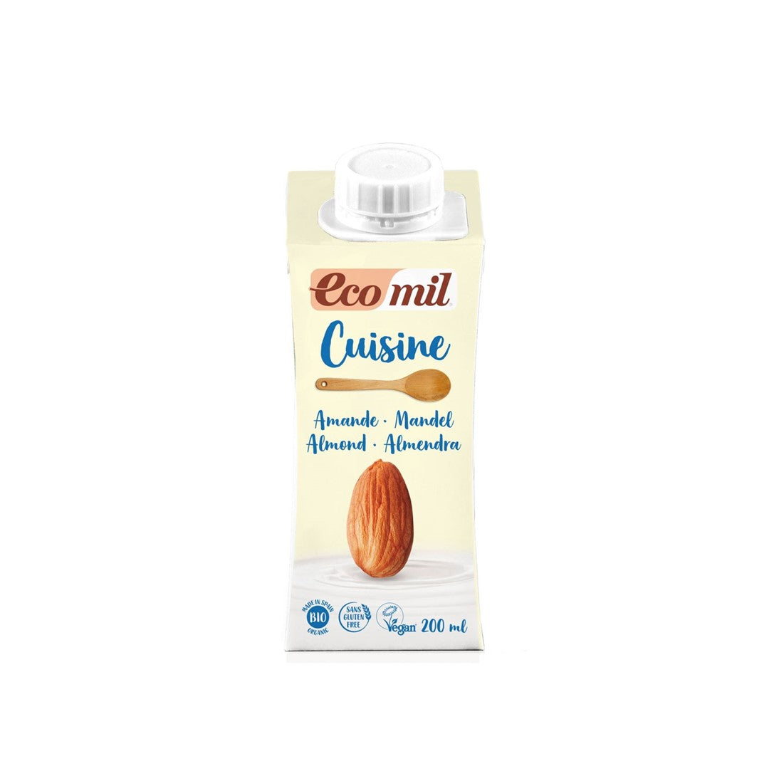 Krem migdałowy do gotowania BIO 200 ml - EcoMil
