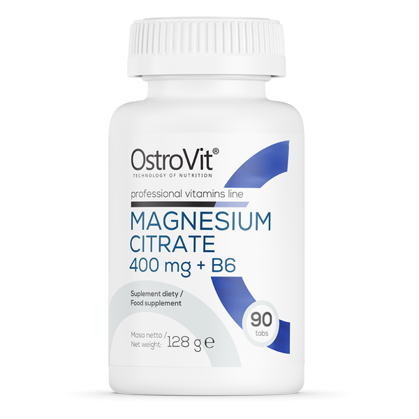 Magnez i Witamina B6 90 tabletek - OstroVit