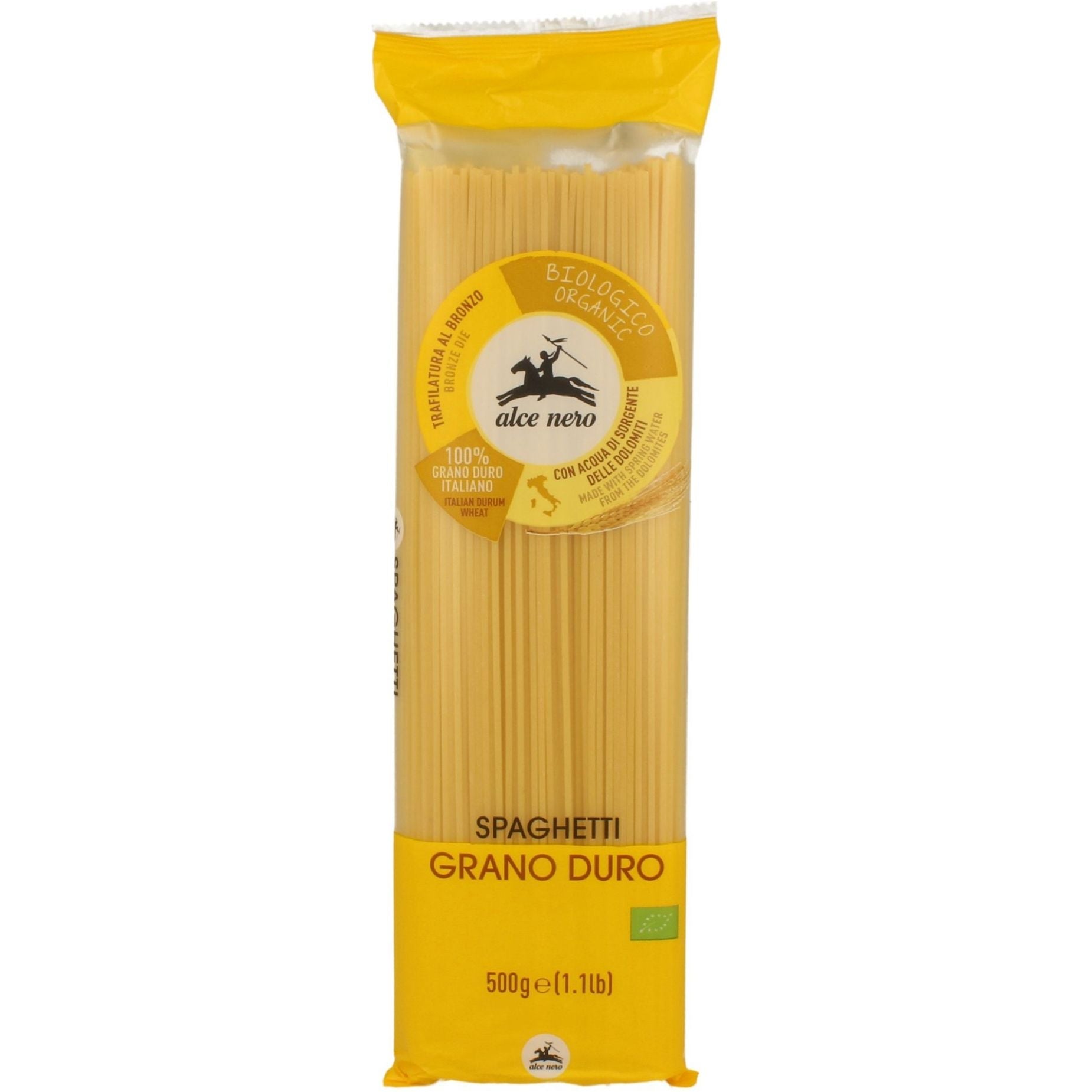 Makaron semolinowy spaghetti BIO 500 g - Alce Nero