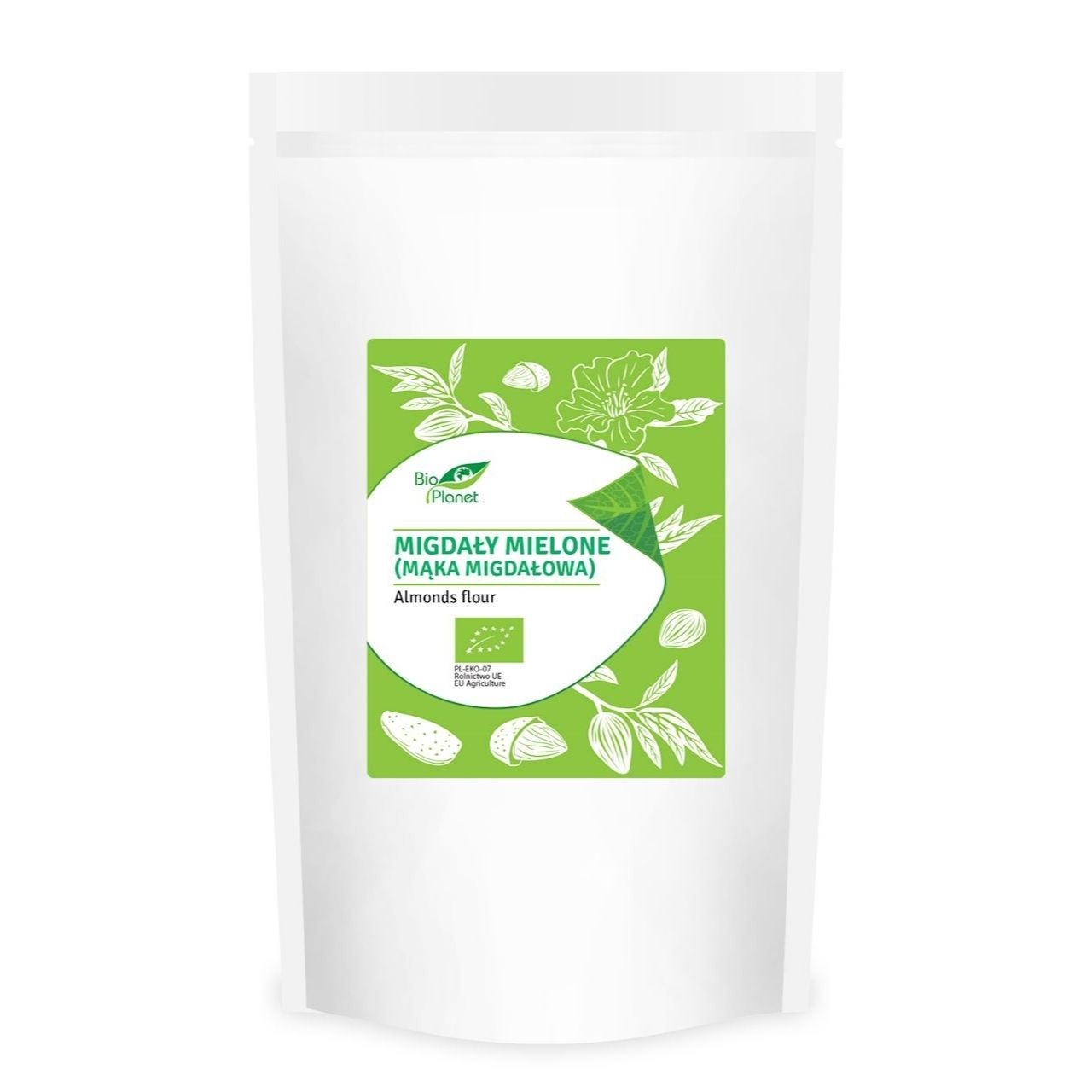 Migdały mielone (mąka migdałowa) BIO 250 g - Bio Planet