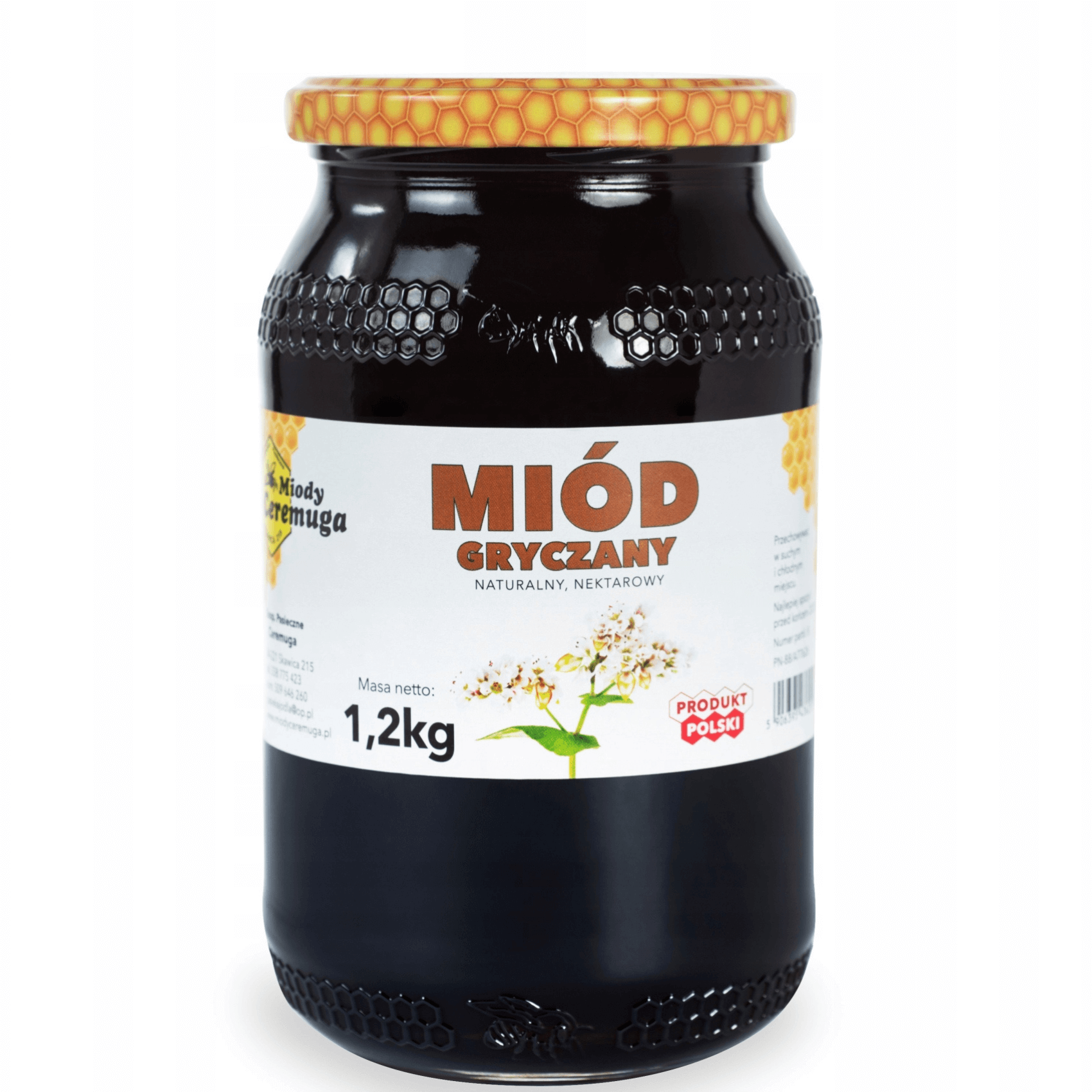 Miód gryczany 1,2 kg - Miody Ceremuga