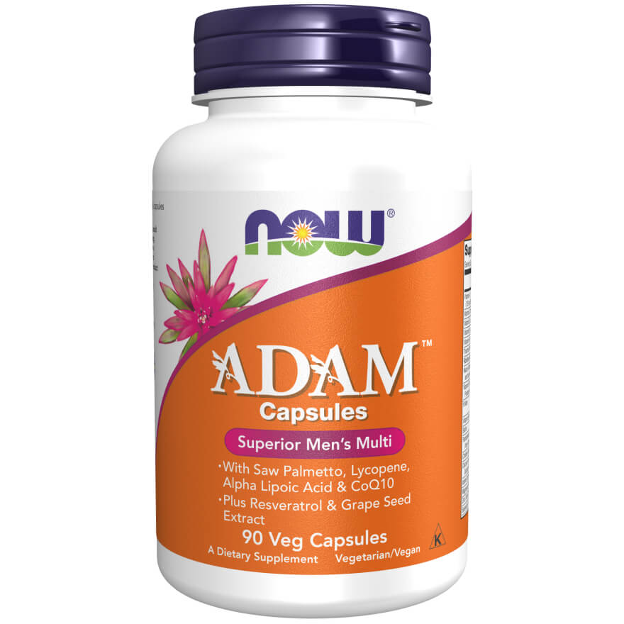 Multiwitamina ADAM dla mężczyzn 90 kapsułek - NOW Foods