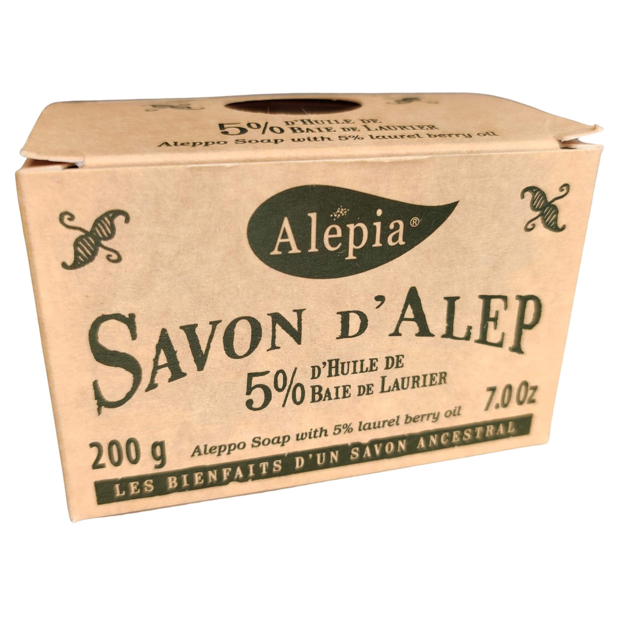 Mydło Aleppo 5% oleju laurowego 200 g - Alepia