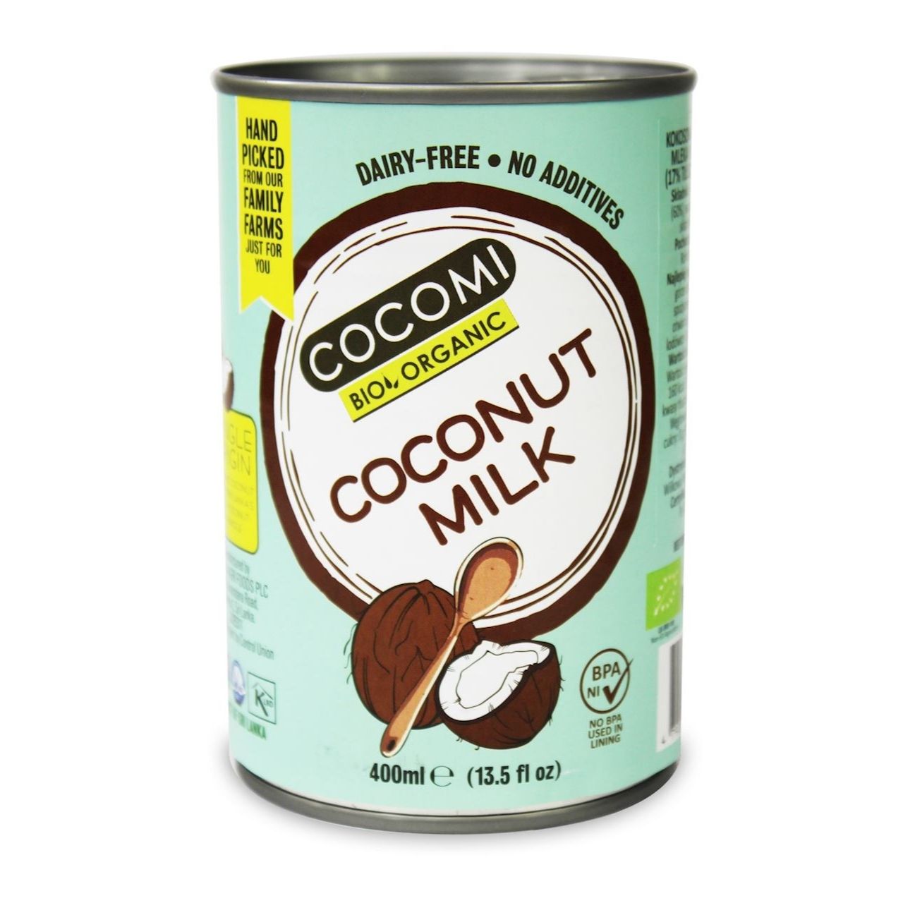 Napój kokosowy (17% tłuszczu) BIO 400 ml - Cocomi