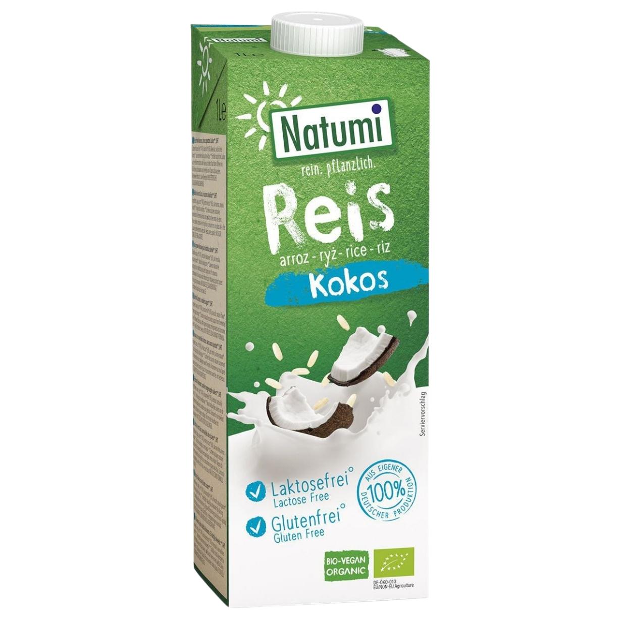 Napój ryżowo-kokosowy bez dodatku cukru BIO 1 L - Natumi