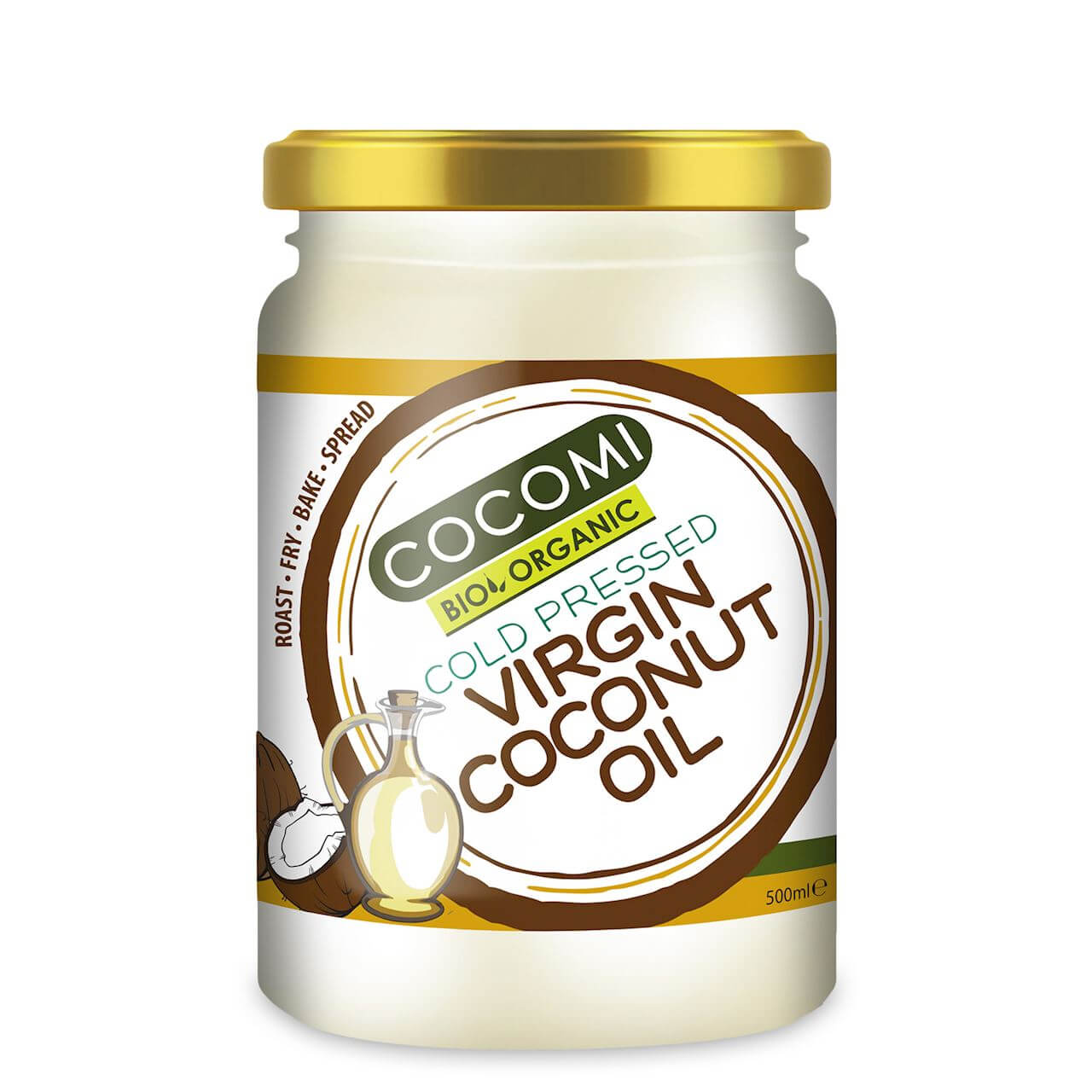 Olej kokosowy virgin BIO 500 ml - Cocomi