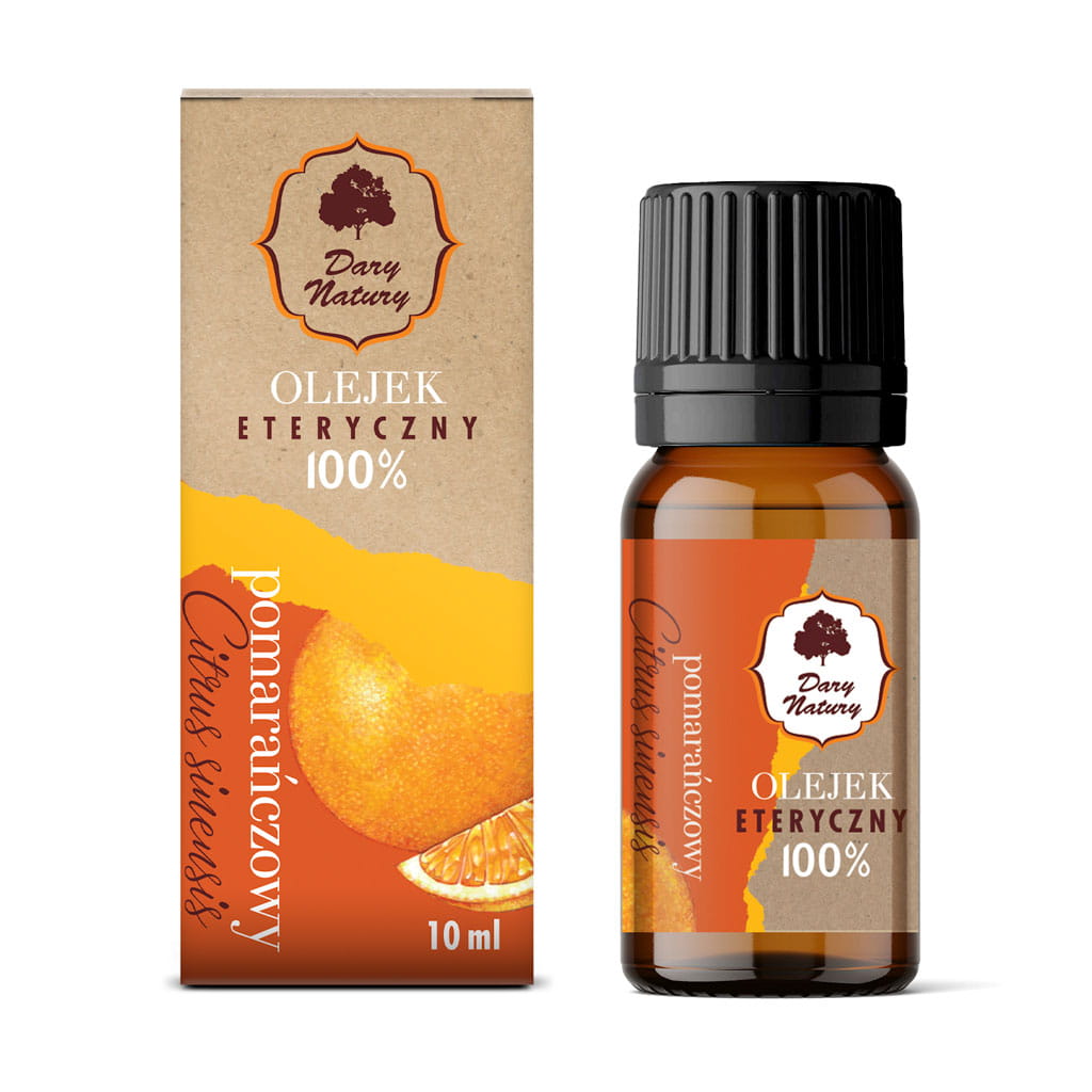 Olejek eteryczny pomarańczowy 10 ml - Dary Natury