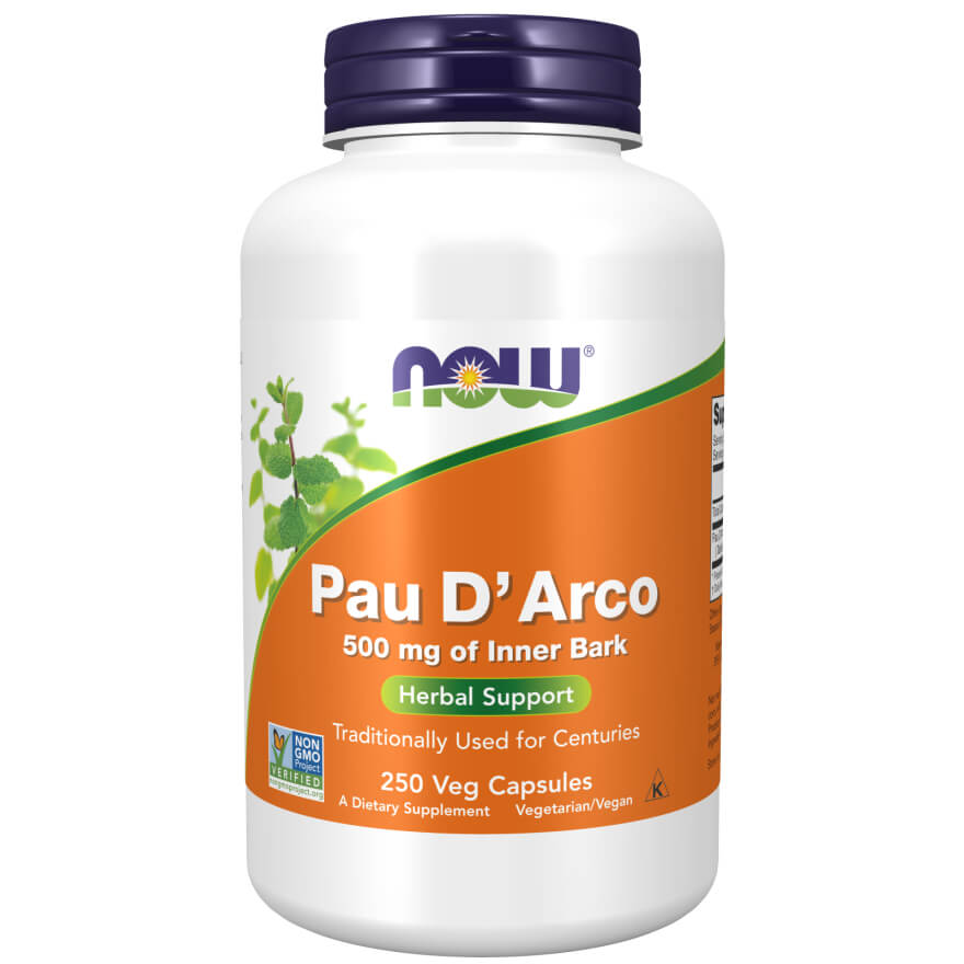 Pau D'Arco 500 mg 250 kapsułek - NOW Foods