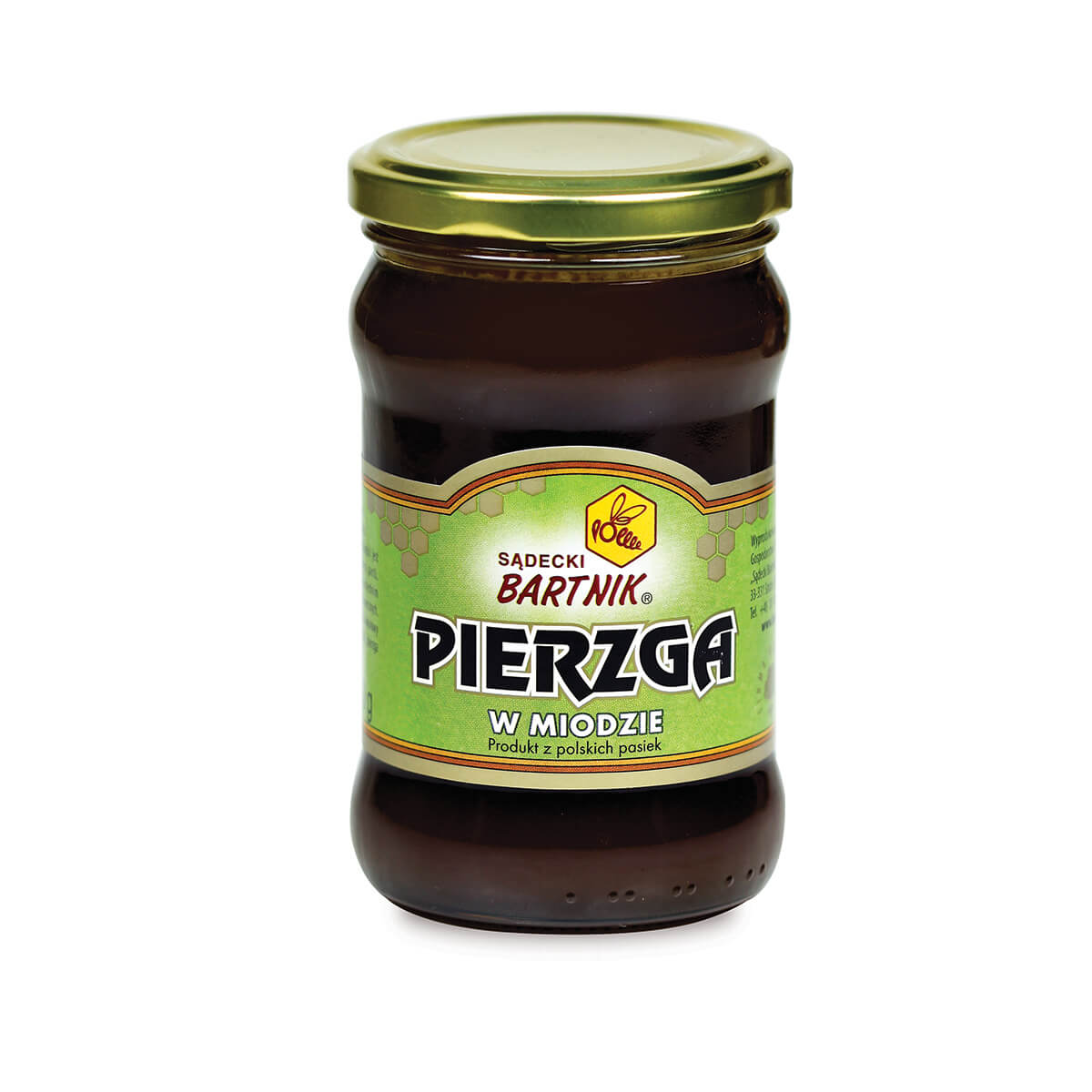 Pierzga w miodzie 400 g - Sądecki Bartnik