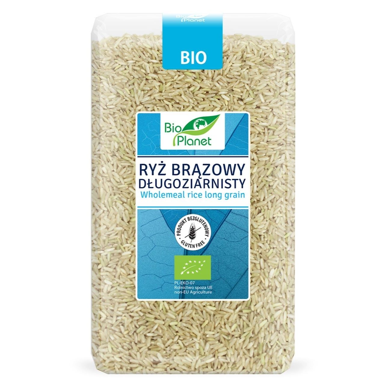 Ryż brązowy długoziarnisty BIO 1 kg - Bio Planet