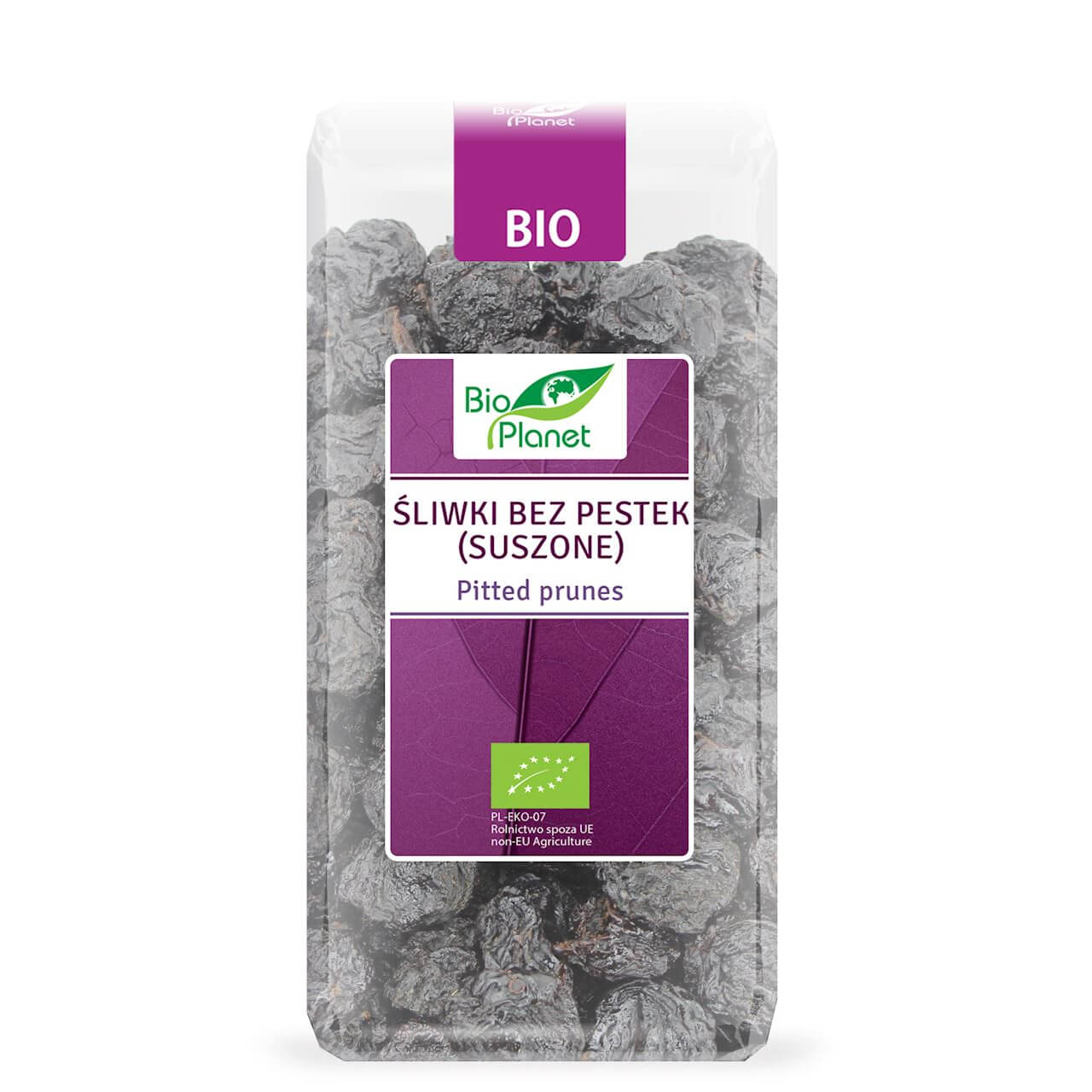 Śliwki bez pestek suszone BIO 400 g - Bio Planet