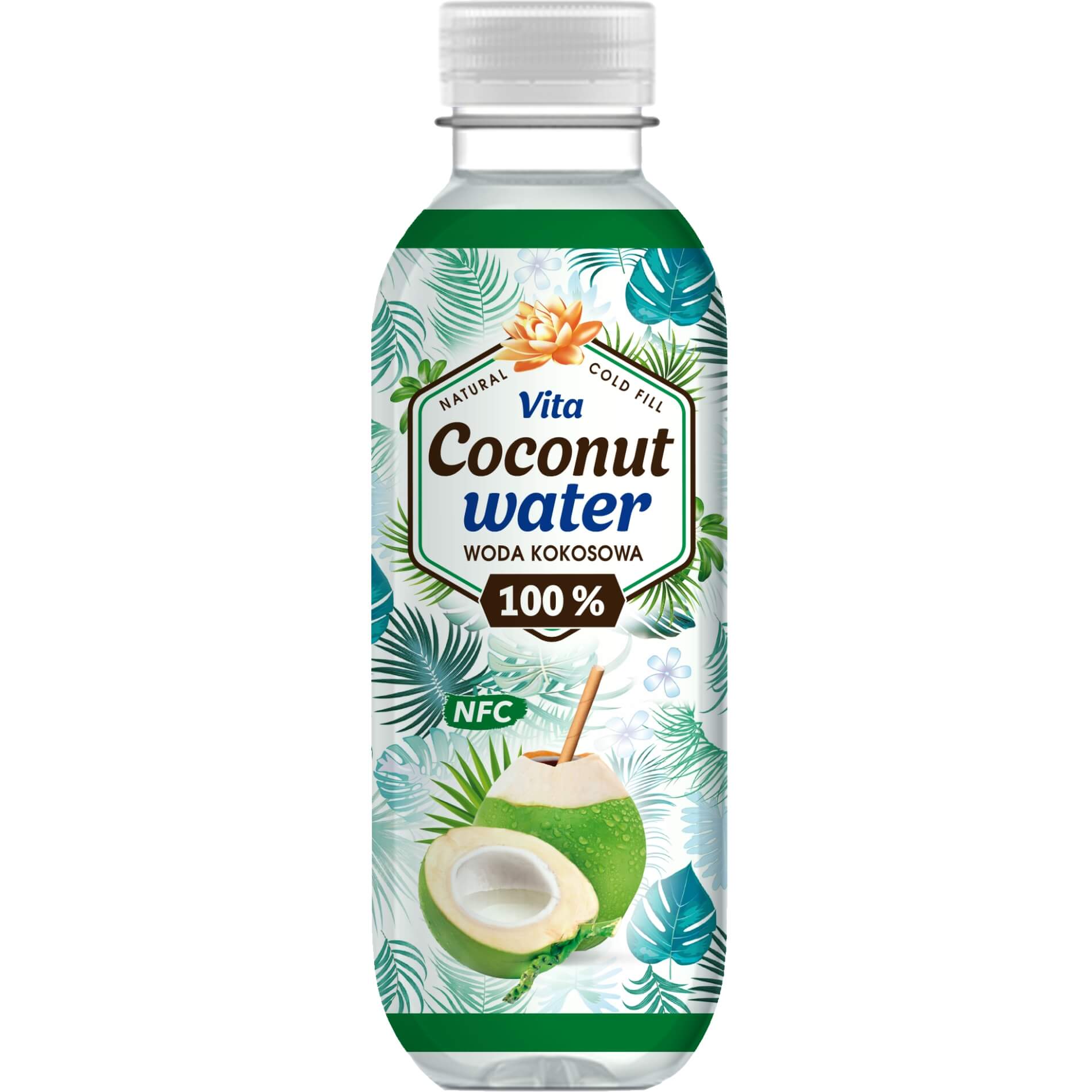 Woda kokosowa z młodych kokosów 500 ml - Vita