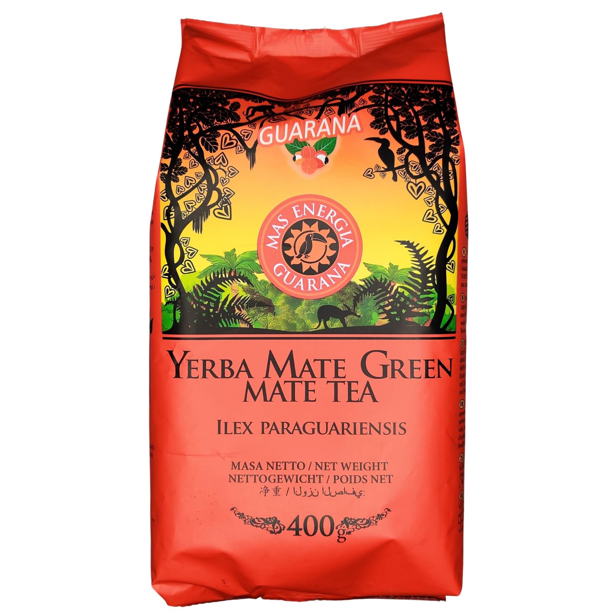 Yerba Mate Mas Energia Guarana 400 g - Mate Green